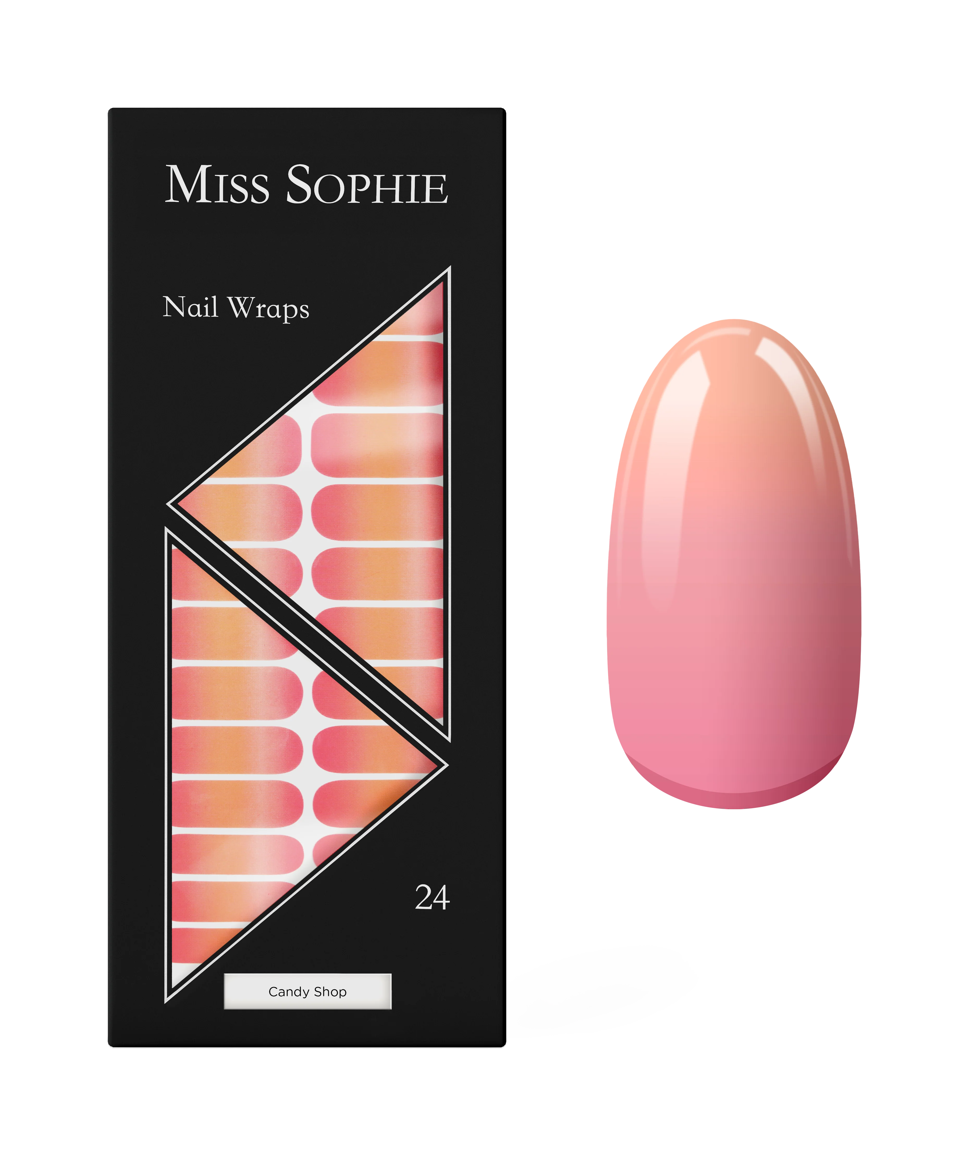 Nail Wraps + Top Coat